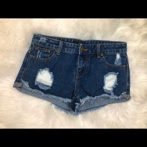 Jean shorts